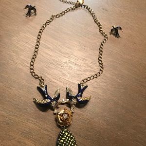 Necklace and earrings